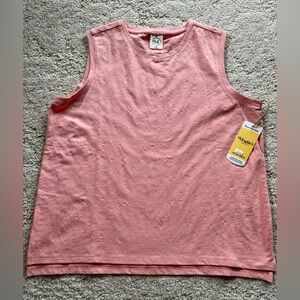 Maggie’s Organics Cotton Peach Sleeveless Top